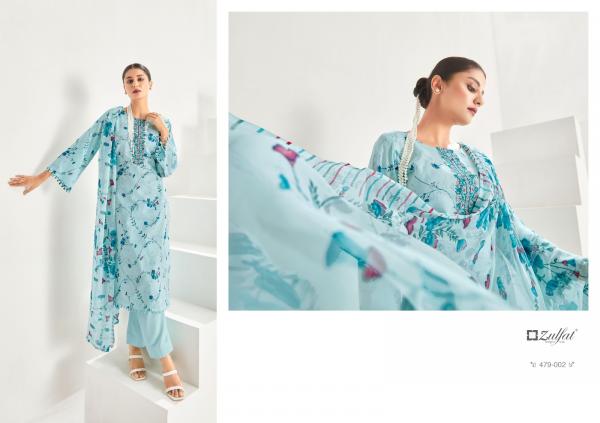 Zulfat Khwaish Cotton Designer Dress Material Collection